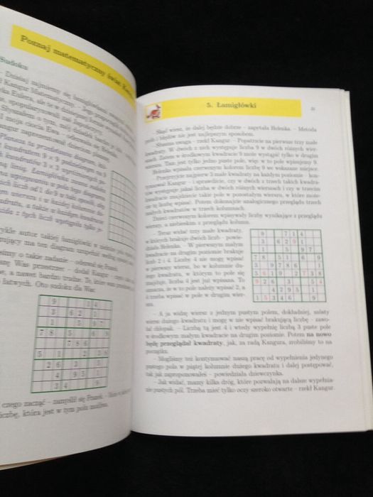 Nowa książka do konkursu kangur matematyczny.Miniatury matematyczne 52
