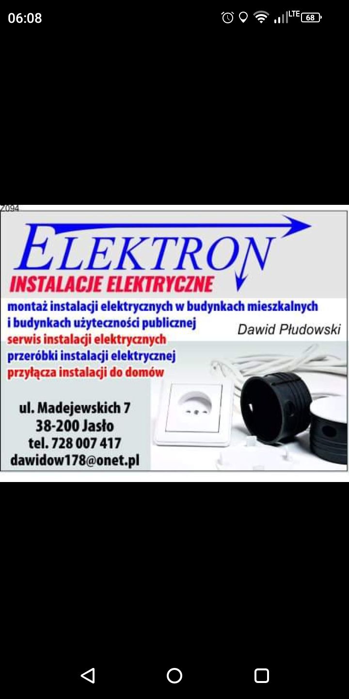 Profesjonalny elektryk firma z doświadczeniem