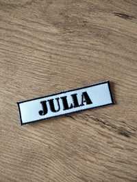 Imię nazwisko nazwa imiennik plakietka Julia