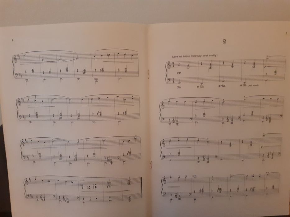 Livros de partituras para piano