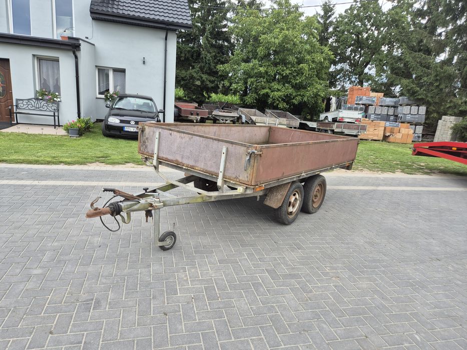 Przyczepka samochodowa platforma 3x1.6  Brenderup