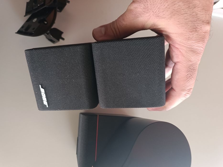 BOSE AcMass5 S3 + topos redline+ suportes