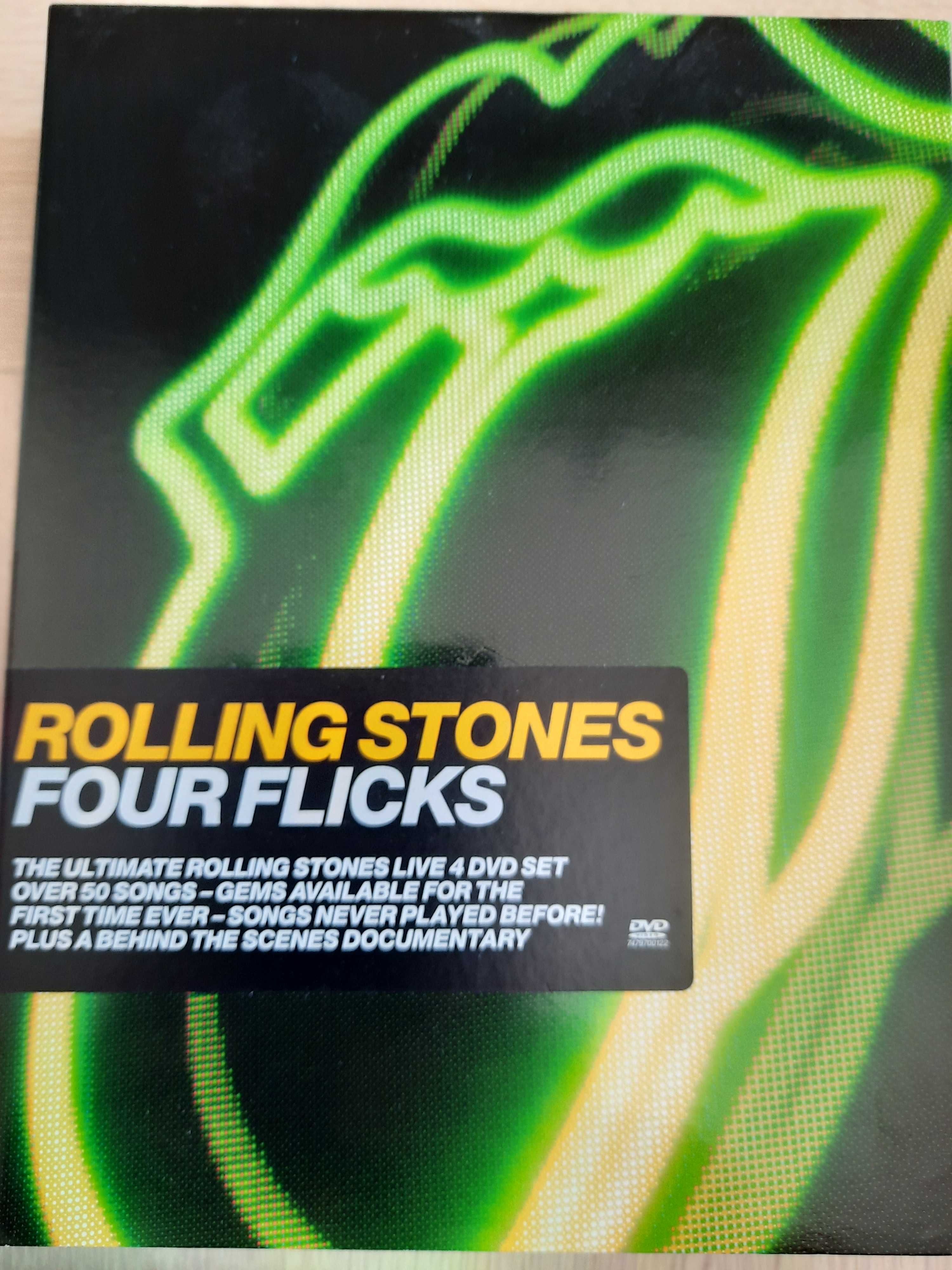 Rolling Stones Four Flicks Box – 4 płyty DVD