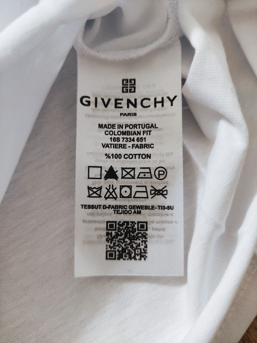 Givenchy mega T-shirt damski oraz męski rozmiar S
