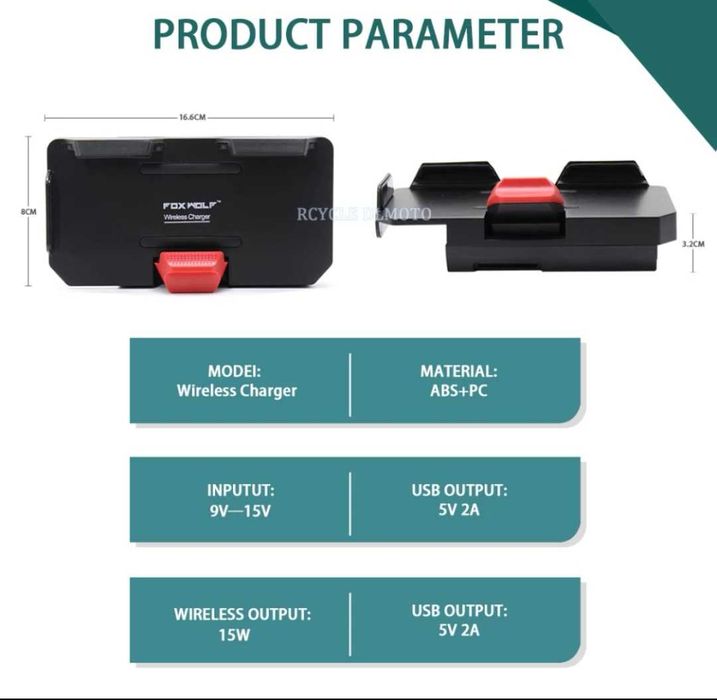 Suporte p/ telemóvel com carregamento wireless e usb p/ modelos bmw