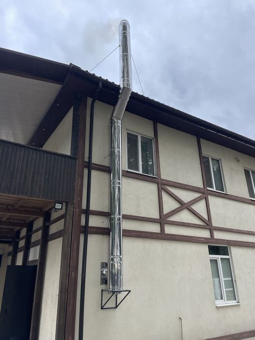 Монтаж. Пілетників Димарів Димохода Гільзування кірпічних димоходів