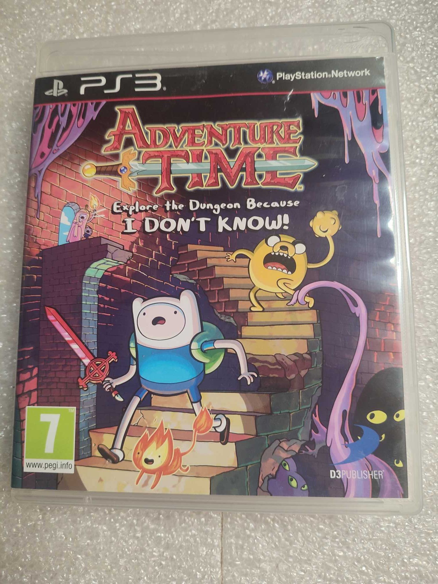 PS3 Adventure Time Explore the Dungeon - unikat, kompletna