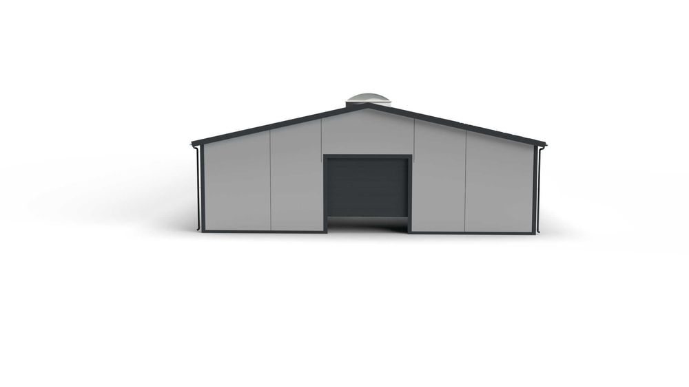 Hala stalowa konstrukcja 18m x 50m x 5m Ocynk