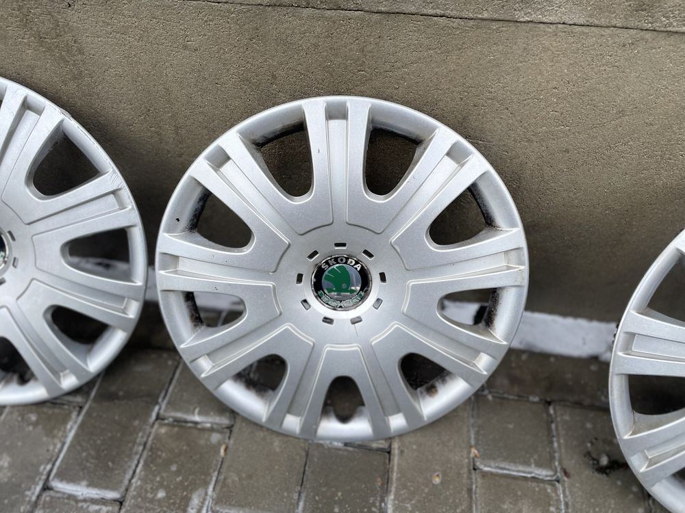 Oryginalne kołpaki 15” SKODA