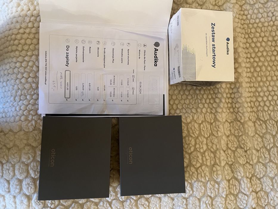 Aparat słuchowy OTICON JET 2 BTE POWER PLUS + wklatka uszna/gwarancja