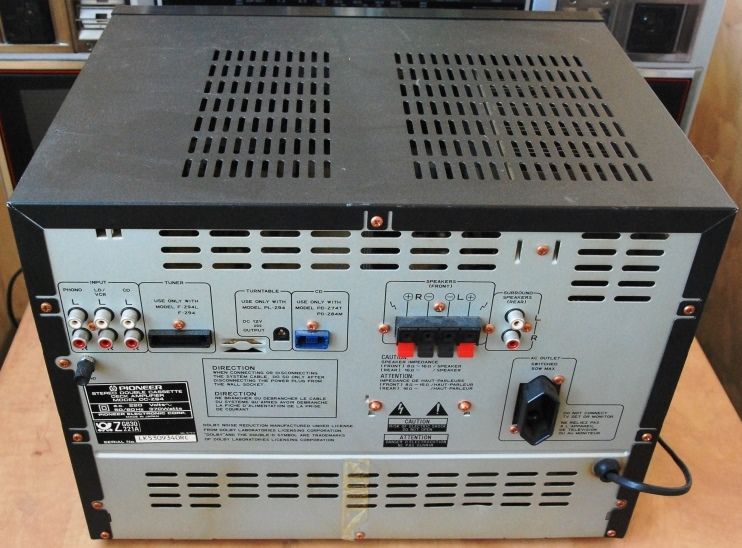 Винтажный двухкассетный аудиокомплекс PIONEER DC-Z94 Japan