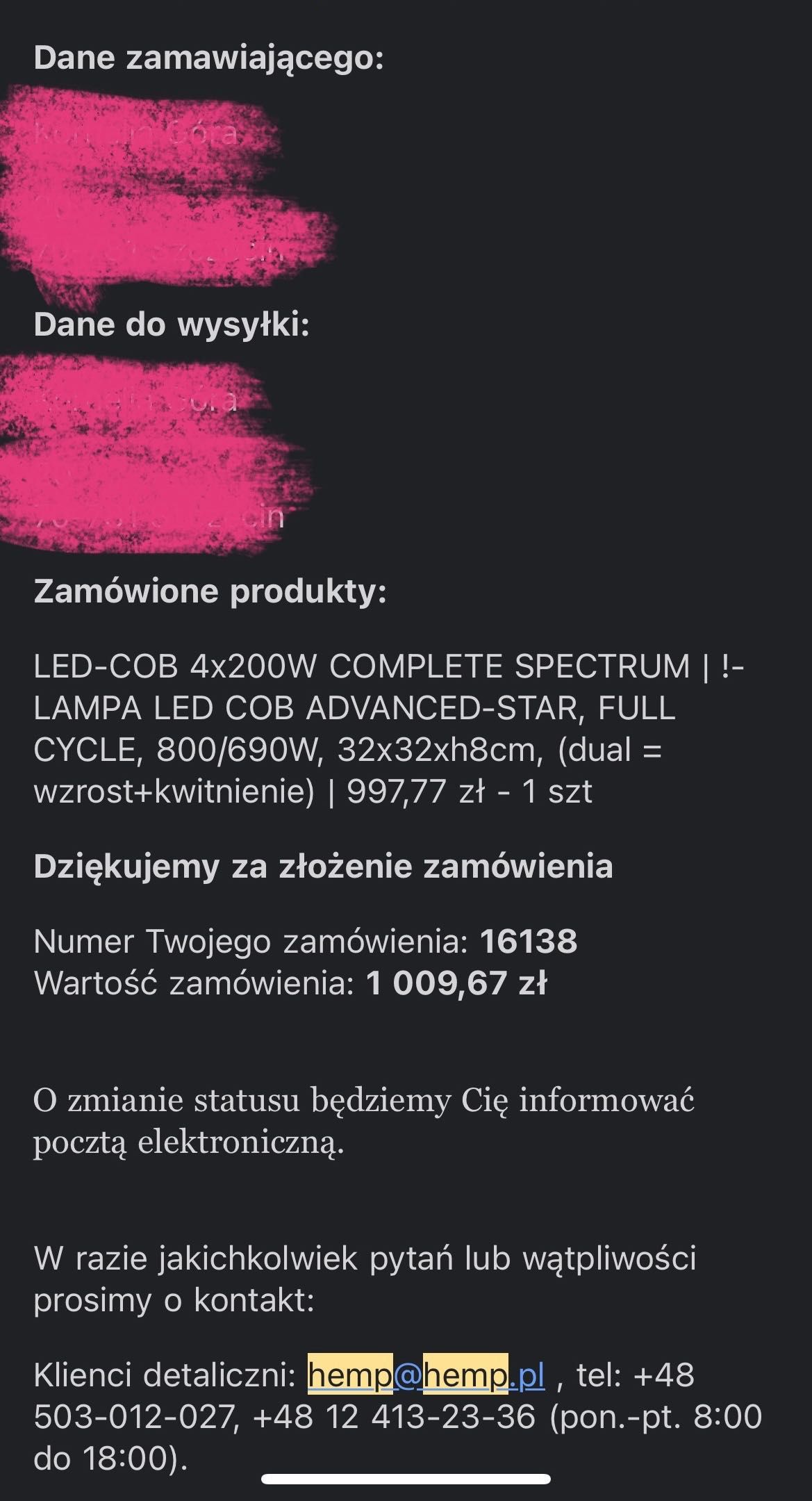 Lampa LED ADVANCED STAR do uprawy roślin Tanio!!! Wzrost i kwitnienie
