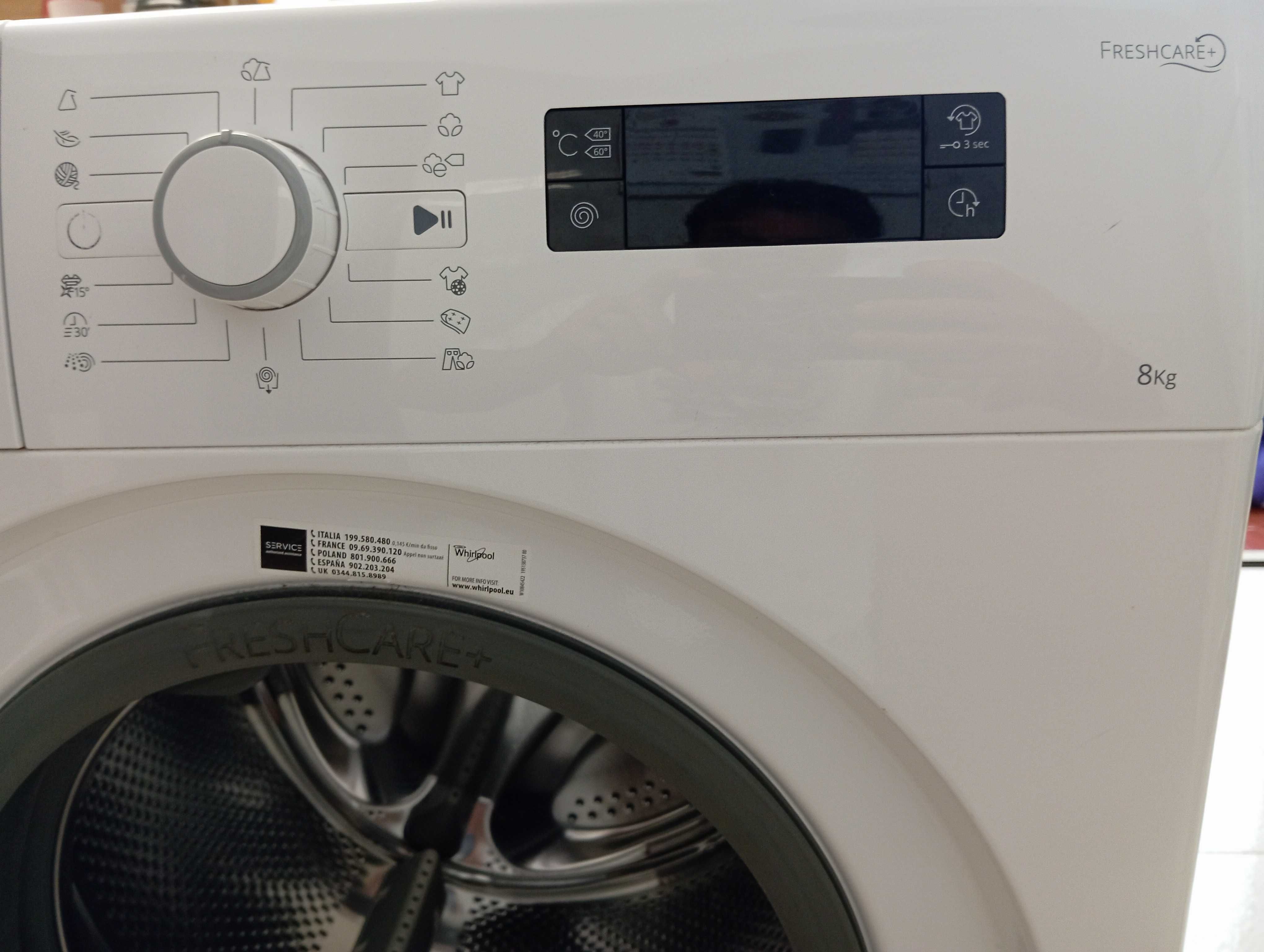 Máquina lavar roupa  Whirlpool - Peças