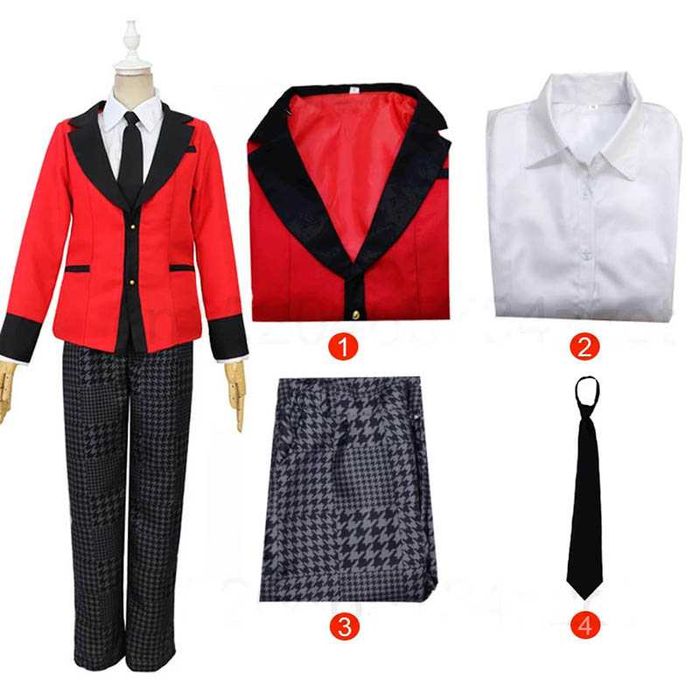 Cosplay Ryota Suzui/Kakegurui Nowy Rozm. L