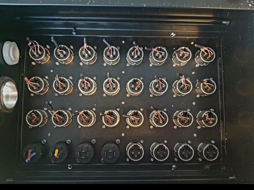 Stagebox skrzynka vandamme xlr neutrik