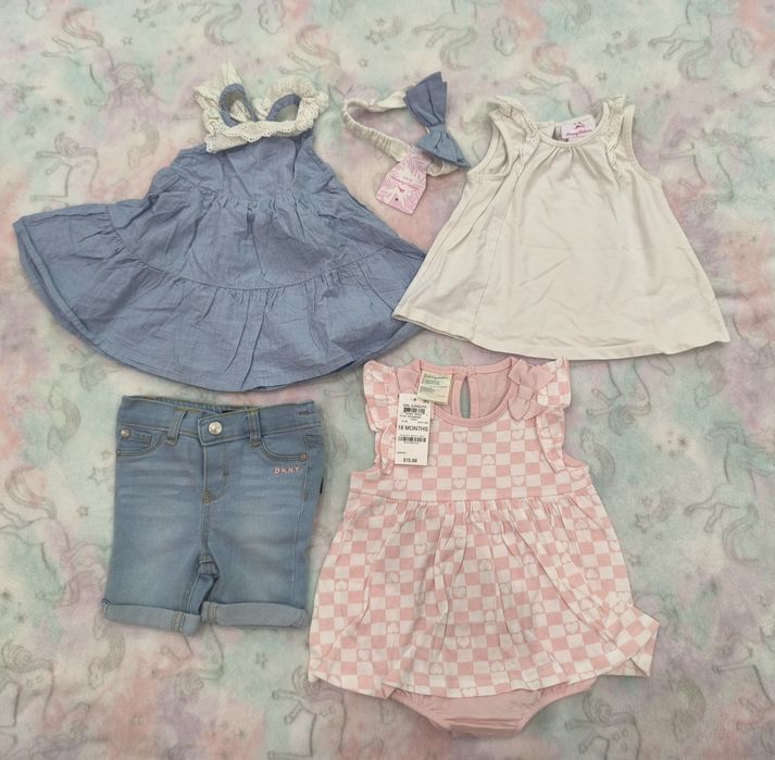 Tommy Bahama zestaw niemowlęcych ciuchów 12-18m
