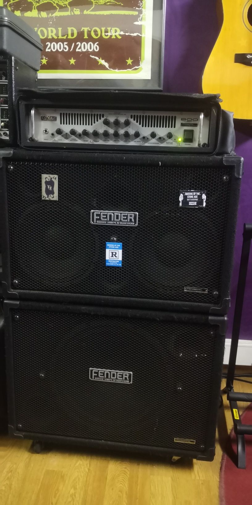 Amplificador p/ Baixo Fender 800Pro