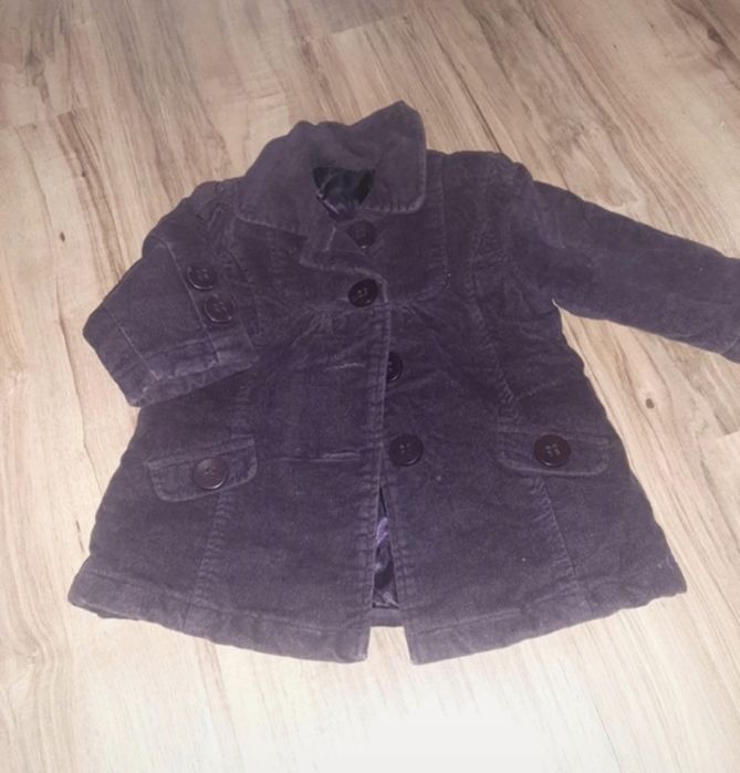 Komplet płaszczyk+spodnie ociepl.  Roz 74