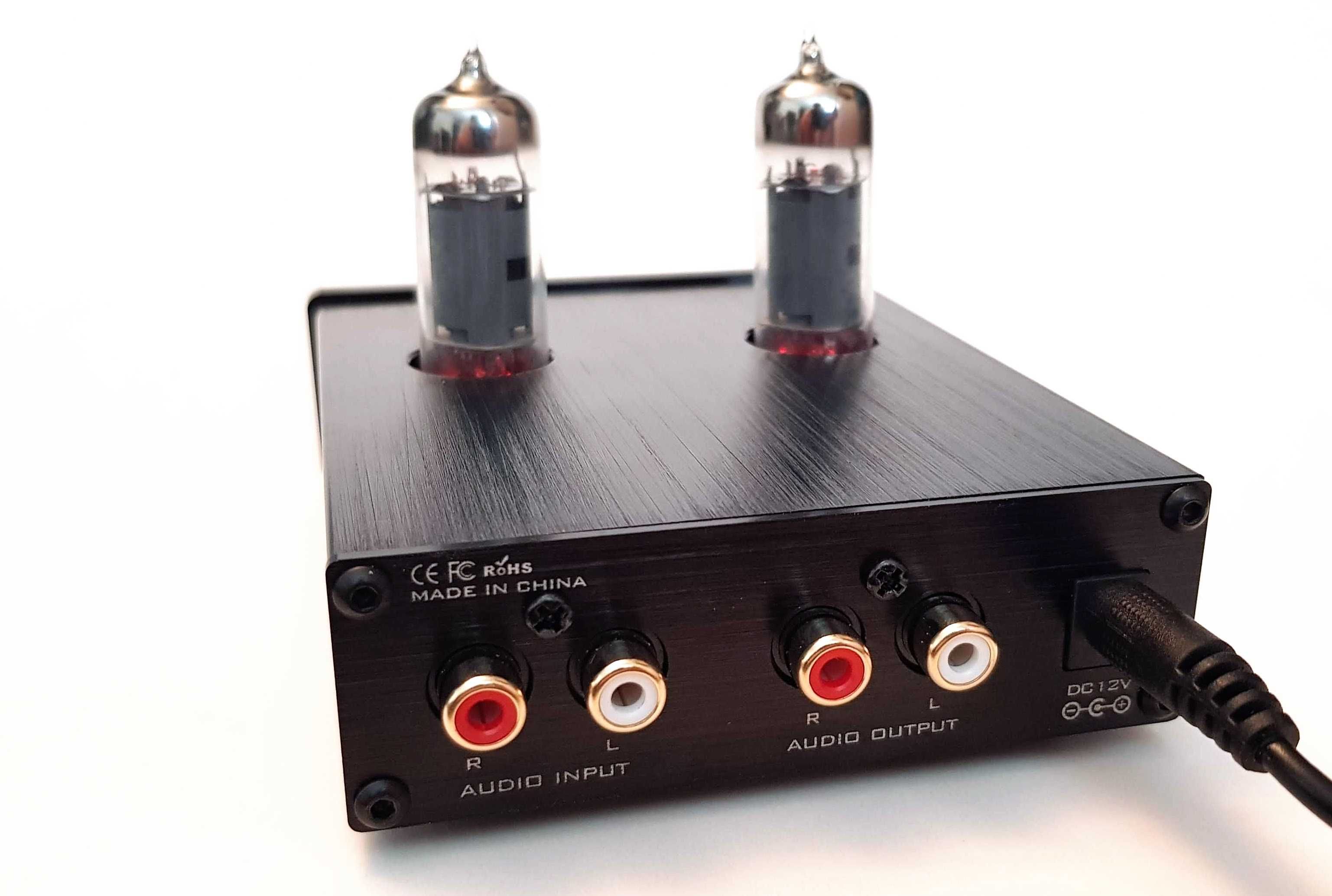 Przedwzmacniacz lampowy Hi-Fi |  6K4  |  RCA  |  Bass/Treble/Vol