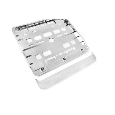 Ramka Tablicy Rejestracyjnej Chrom Motor 19X15Cm