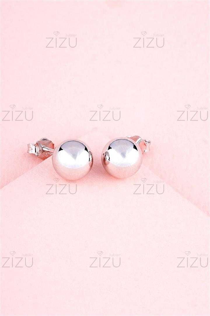 srebrne kolczyki kuleczki 5mm