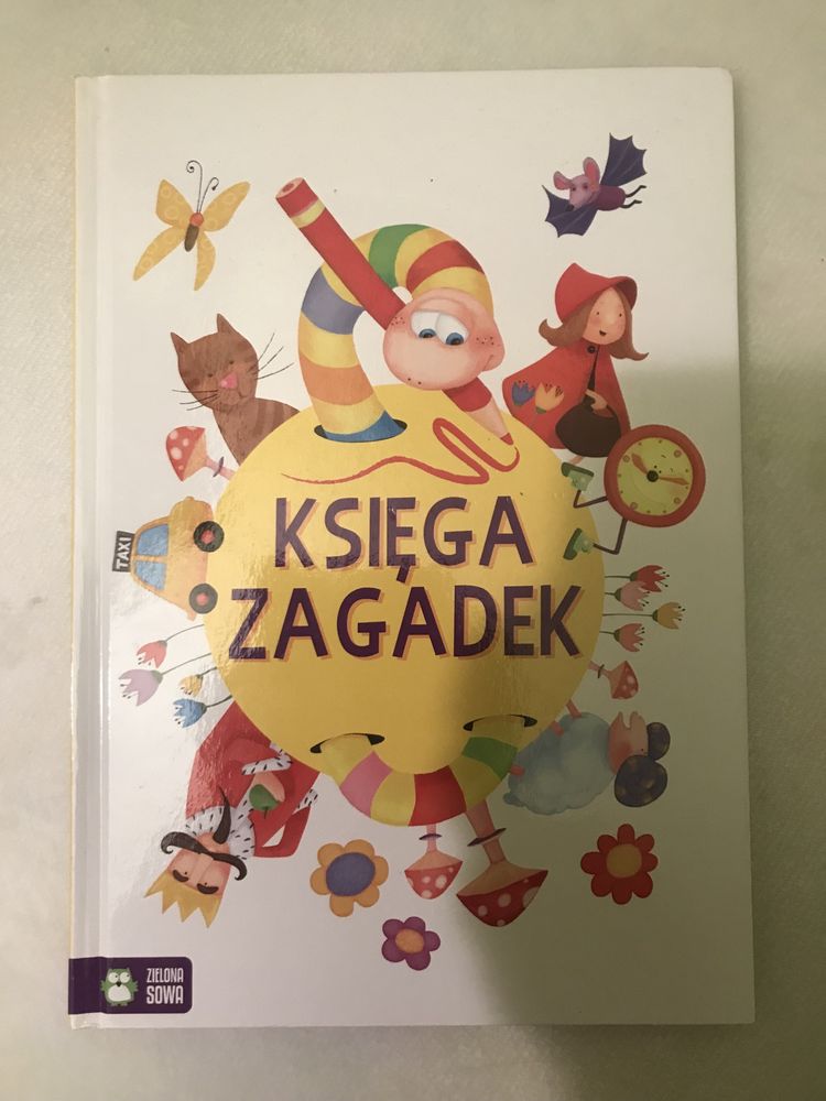 Książeczka - Księga zagadek - dla dzieci 4+
