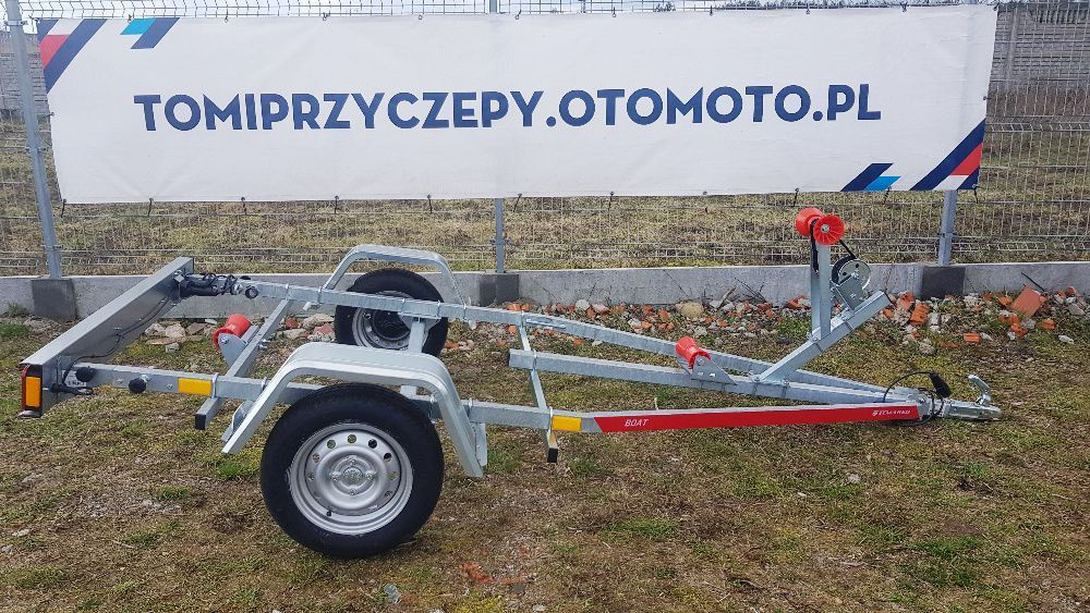 Przyczepa podłodziowa 750DMC TEMARED do 4m raty dostawa cała Polska