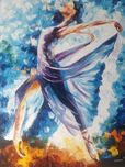 Obraz olejny DANCE OF ANGELS - 100 x 75 cm - Leonid Afremov Studio