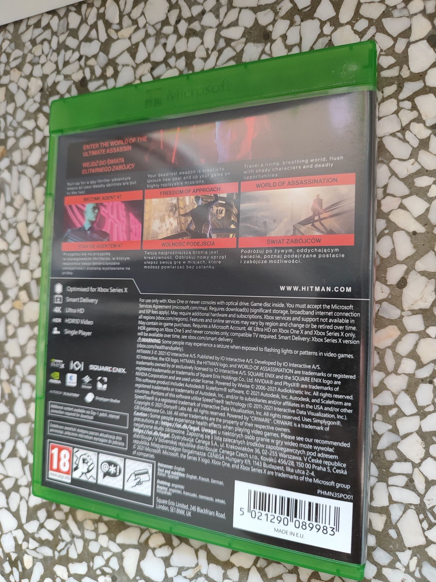 Hitman 3 World of Assassination Xbox one Series X