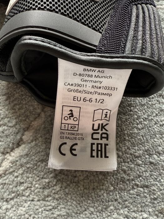 Luvas mota  BMW GS Rallye GORE-TEX PRETO T 6-6 1/2