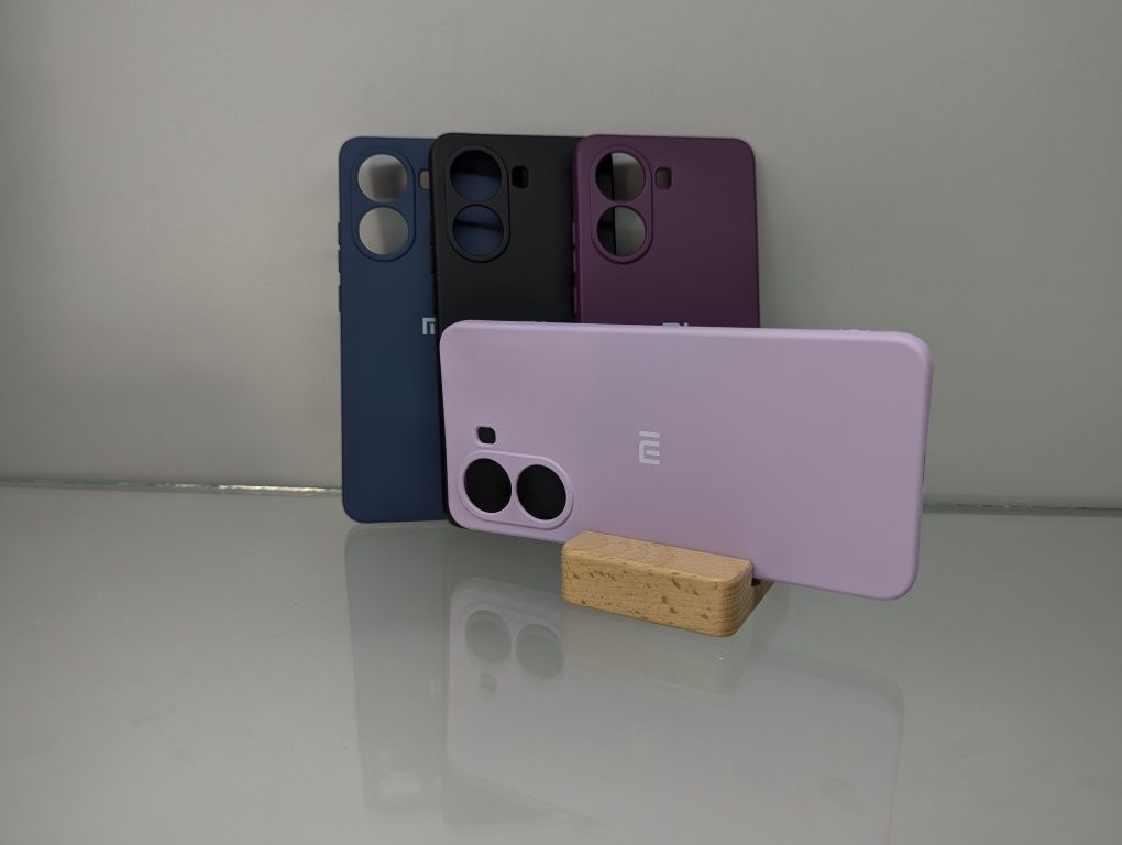 Xiaomi Poco X7 Pro Противоударный чехол софт тач чохол с логотипом