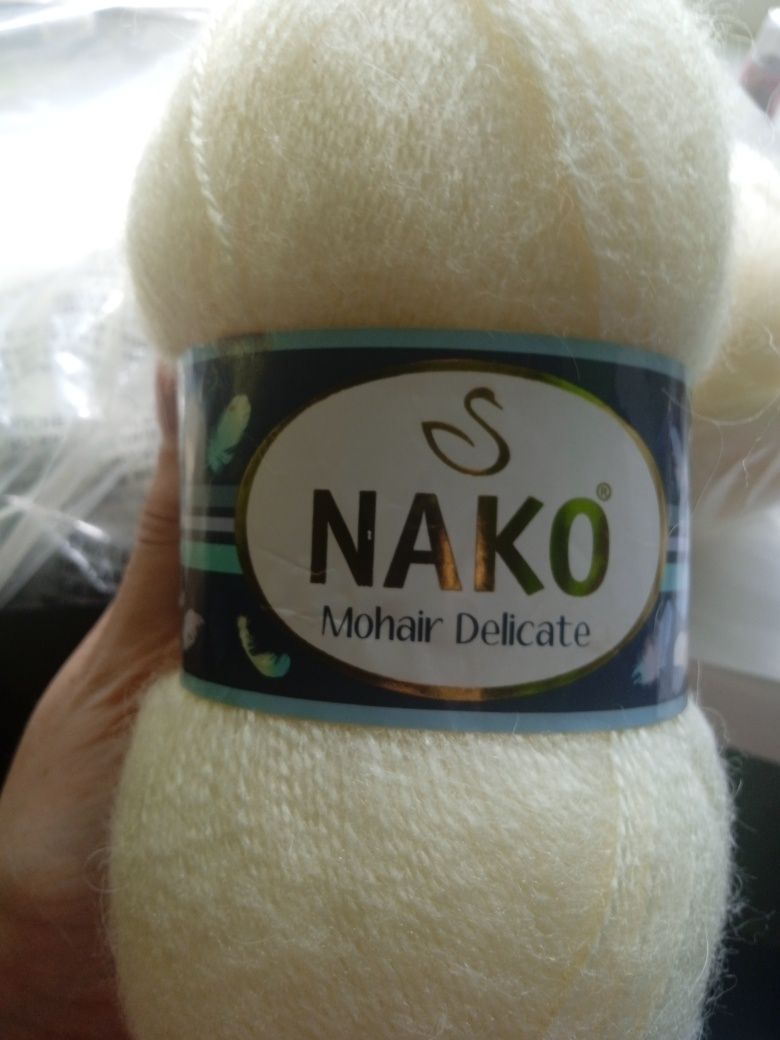 Пряжа Nako mohair delicate