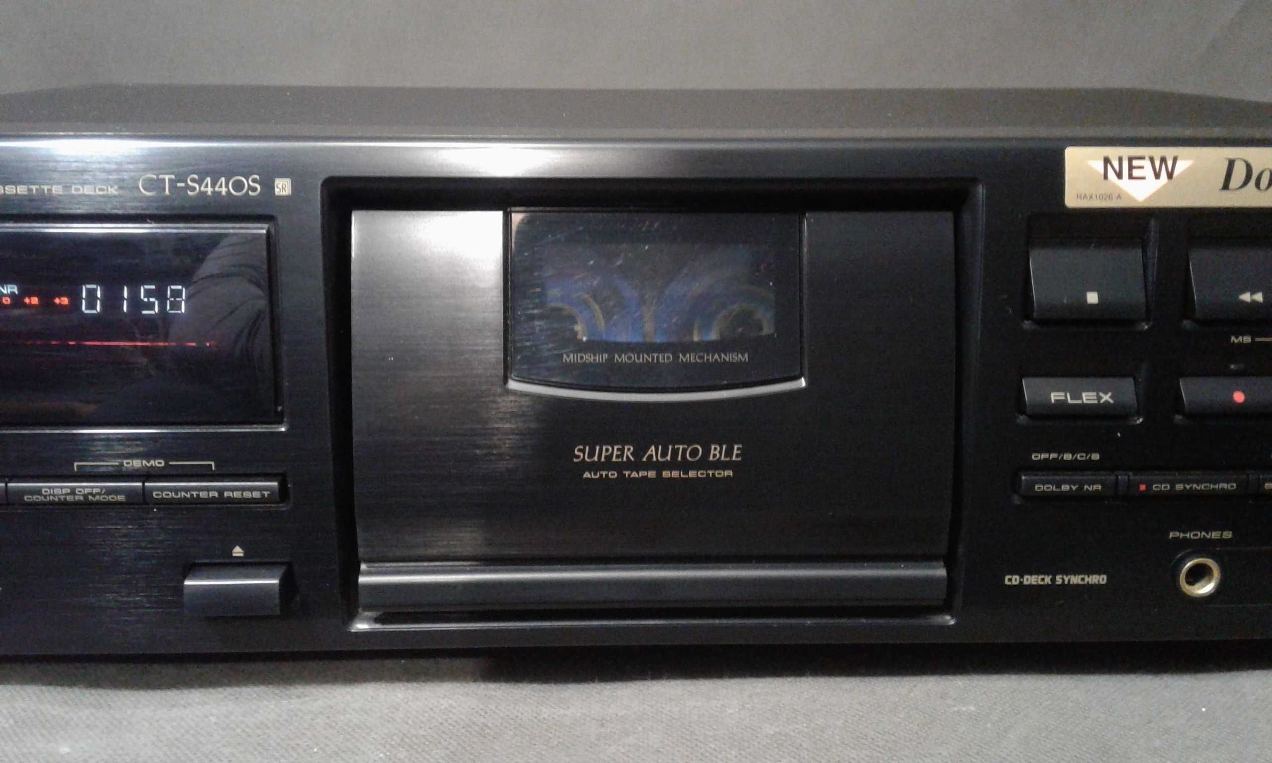 PIONEER CT-S440S,magnetofon kasetowy