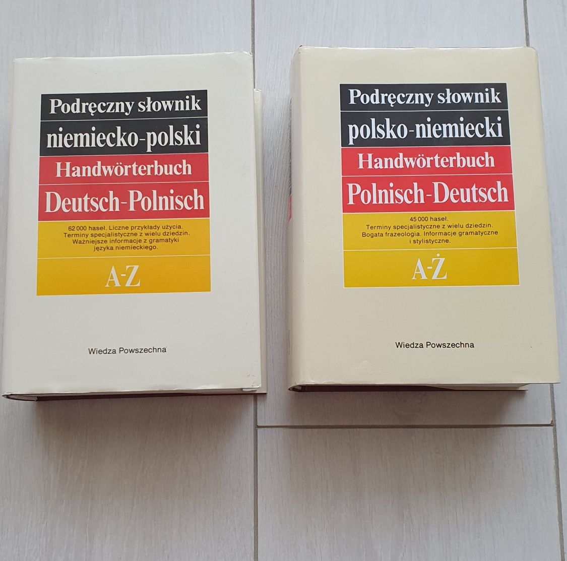 Zestaw: podręczny słownik polsko-niemiecki, niemiecko-polski