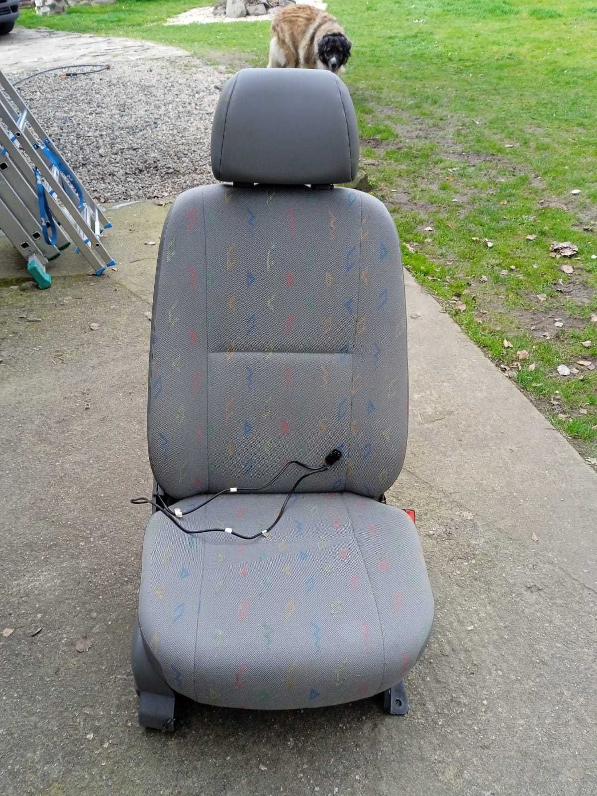 VW Crafter fotel pasażera