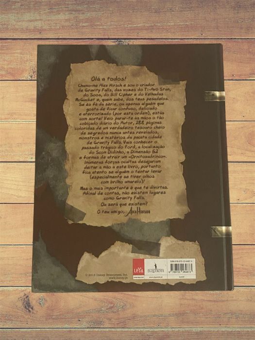 Livro "Diário 3" da serie animada "Gravity Falls"