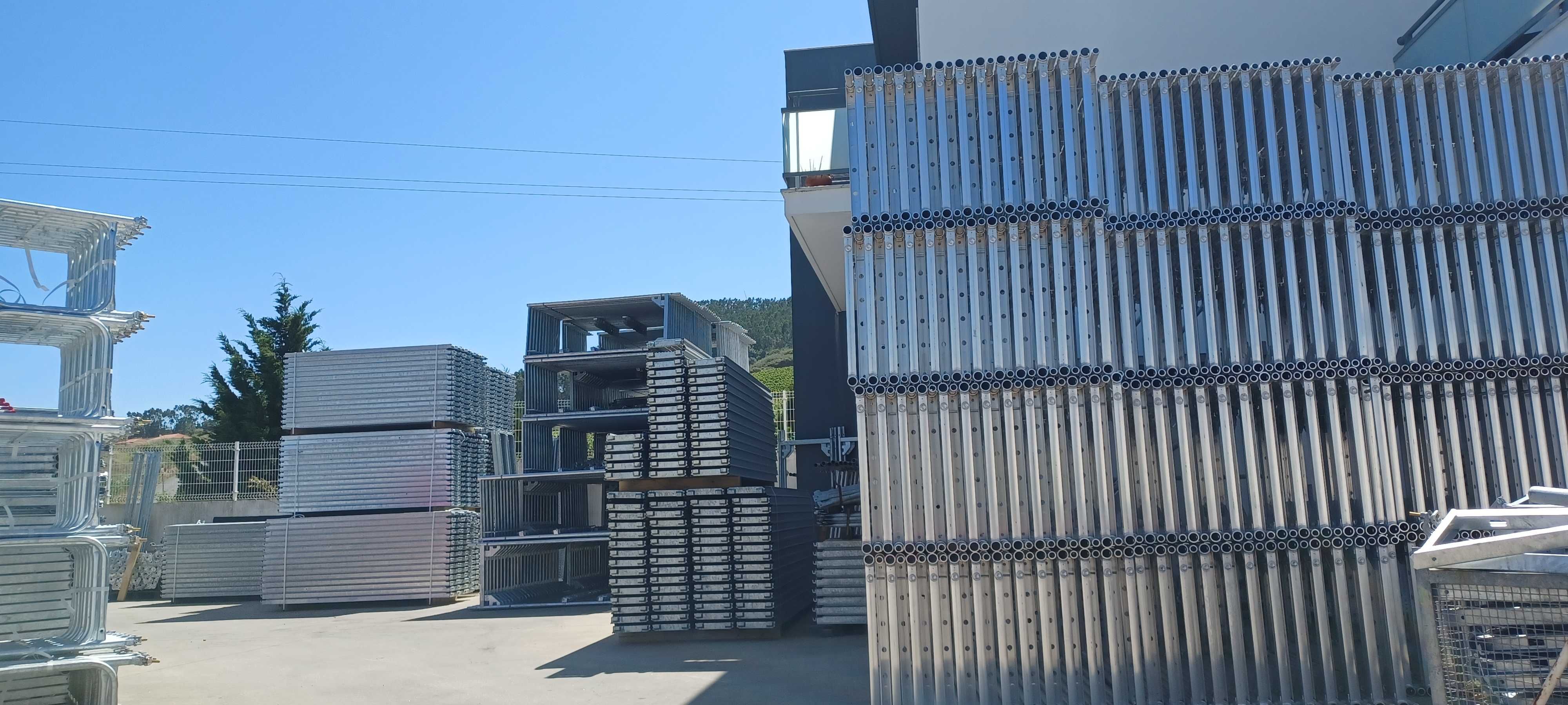 Andaime Europeu Certificado, em Aço Galvanizado - Layher compatível