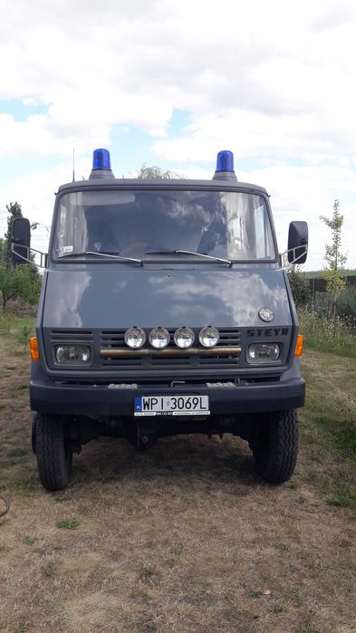 Steyr 690 4x4 doka brygadówka blokada