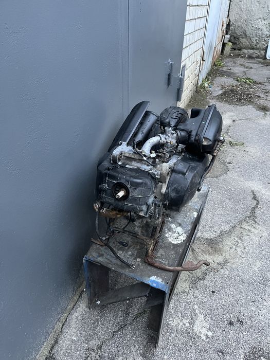 Двигун двигатель мотор Suzuki lets 2 3 1 verde