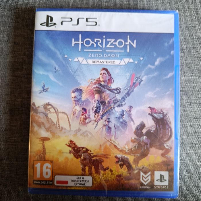 Nowa gra horizon zero dawn remastered PS5 wersja PL dubbing
