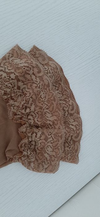 Чулки с кружевной резинкой