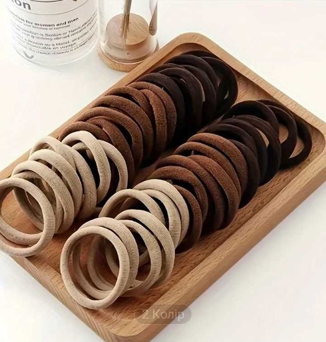 Нековзні еластичні гумки для волосся