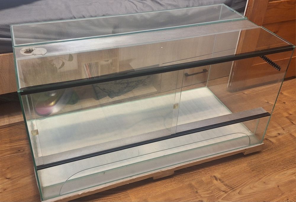Terrarium 100×50×50 szklane