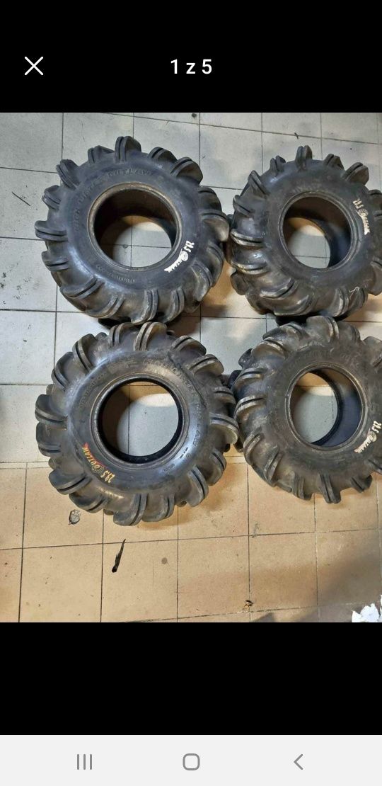 Opony nie gorilla 30 /10 R12 błotne kawasaki canam itp.