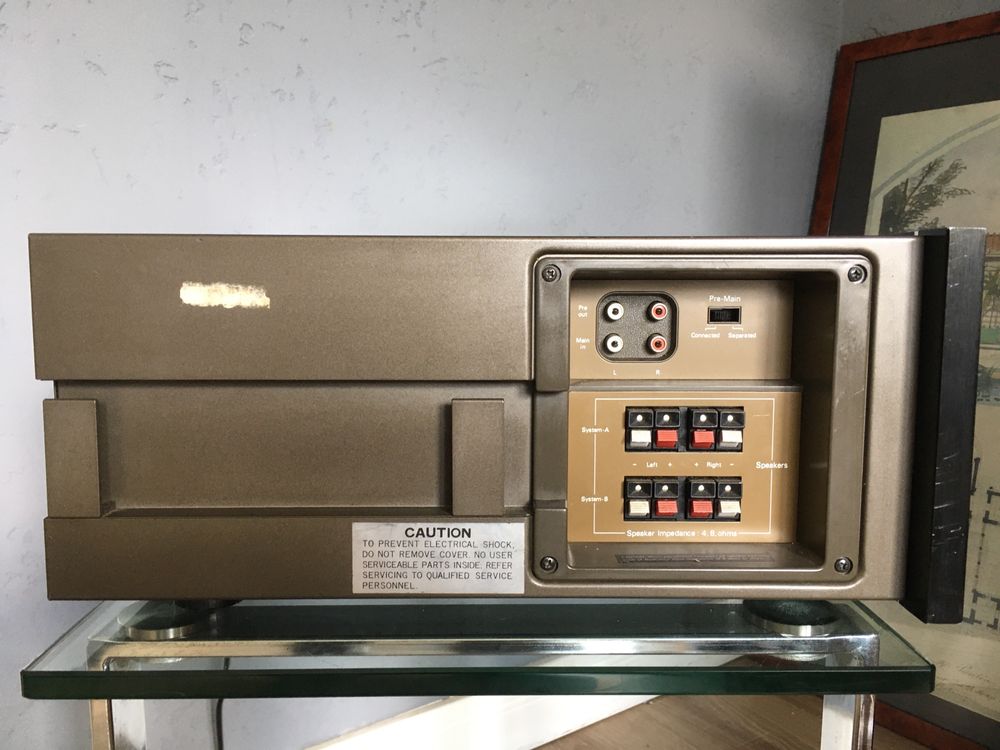 Sansui AU-9900 po kompletnej rewitalizacji