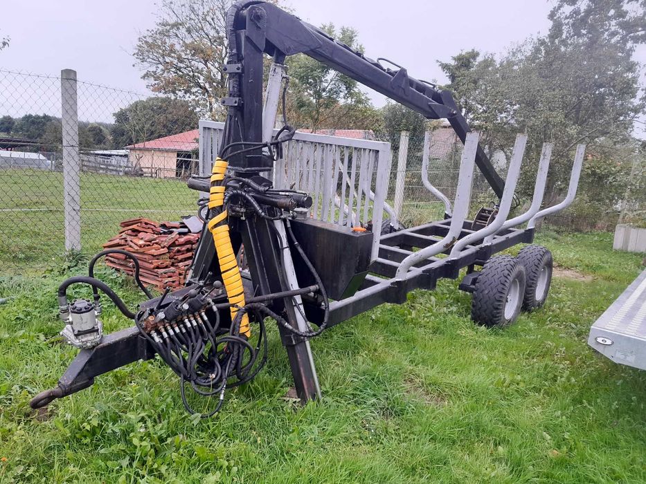 Przyczepa leśna hds