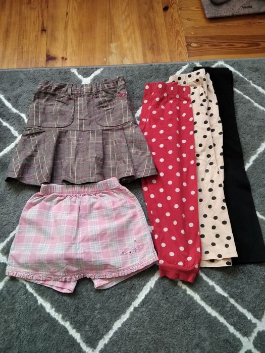 Paka ubrań dla dziewczynki 110/116