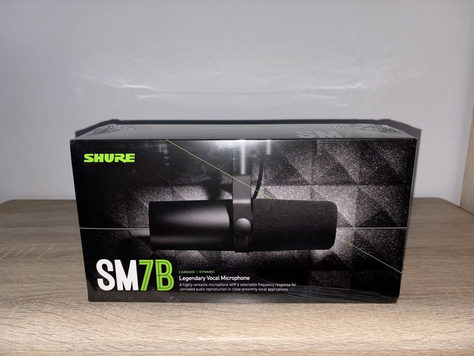 Nowy Milrofon Shure SM7B!