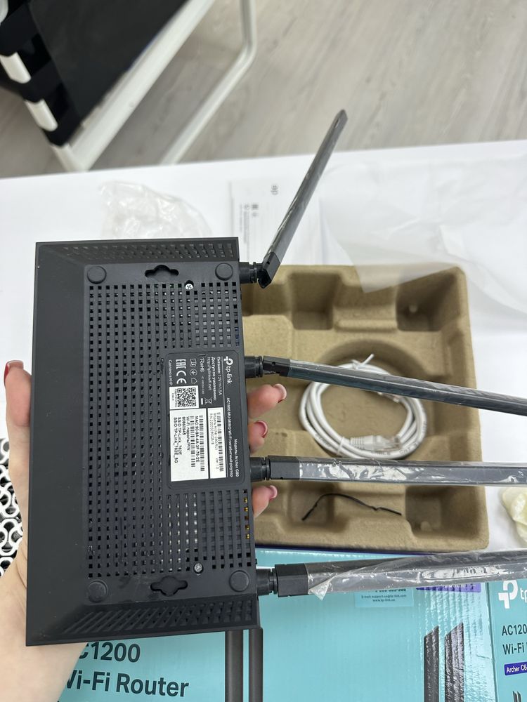 Новый роутер маршрутизатор от  Tp link Archer -c64 гигабитный
