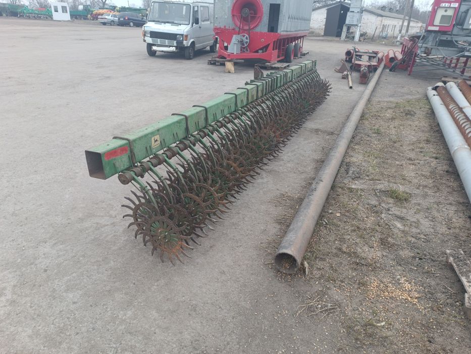 Ротаційна борона John deere 6 м, Ротационая борона Джон Дир 400 6 м